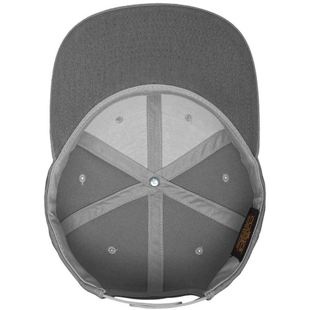 Flexfit Mens Classic Cap / Heather Grey/Heather Grey - Picture 3 of 3